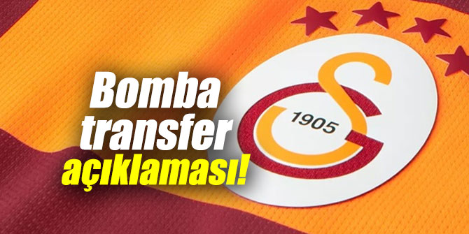 Bomba transfer açıklaması!