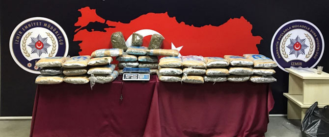 İzmir merkezli 7 ilde uyuşturucu operasyonu