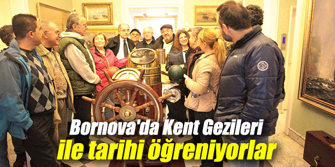 Bornova'da Kent Gezileri ile tarihi öğreniyorlar