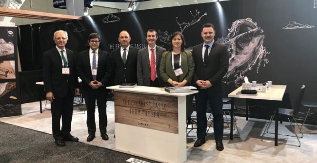 ÇAMLI, AMERİKA SU ÜRÜNLERİ FUARI’NDA...