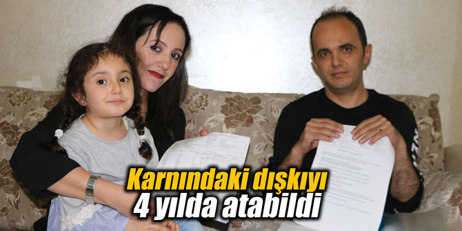 Karnındaki dışkıyı 4 yılda atabildi