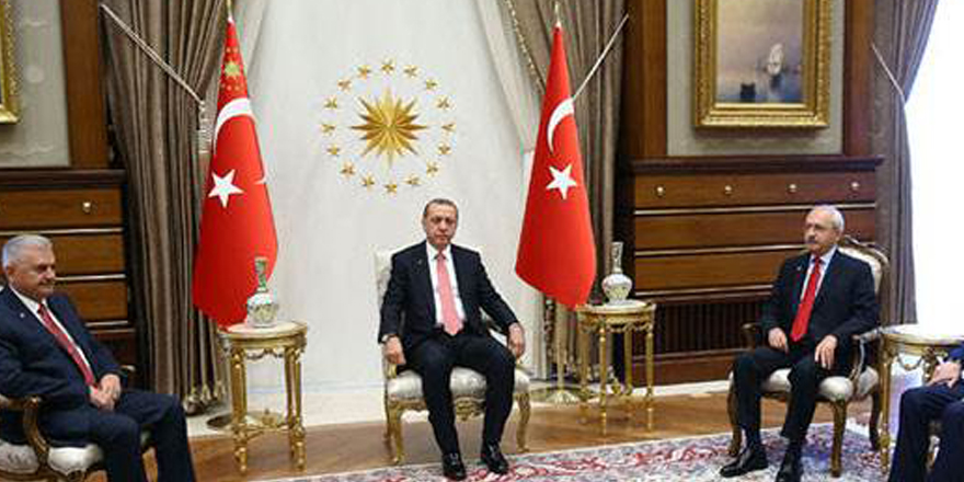 Erdoğan Siyasi Liderleri Ağırladı