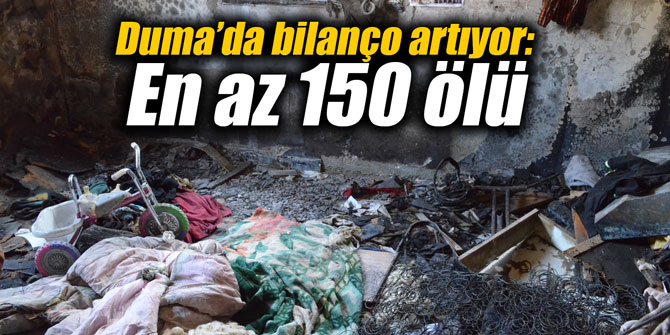 Duma’da bilanço artıyor: En az 150 ölü