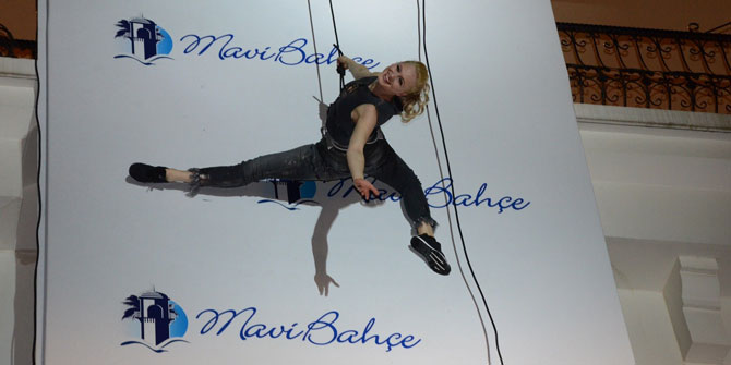 Dikey Defile büyük ilgi gördü