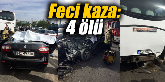 Feci kaza: 4 ölü