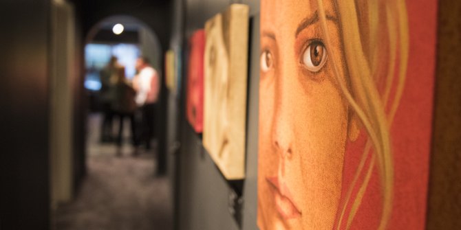 Gamze Şiriner, “Temas/Contact” sergisi açıldı