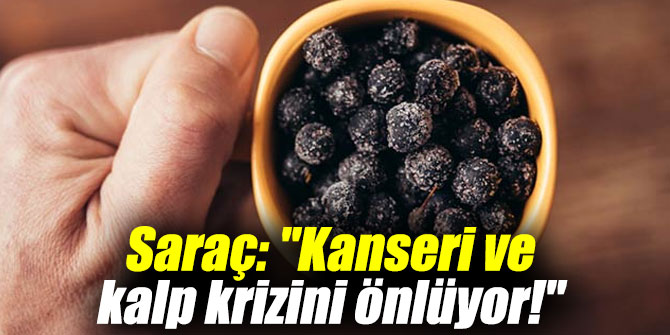 Kanseri ve kalp krizini önlüyor!