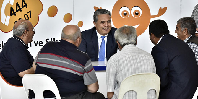 Başkan Ümit Uysal, Turunç Masa’da