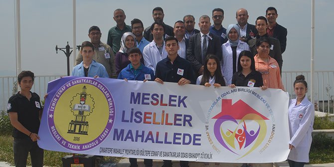 Meslek Liselilerden anlamlı proje