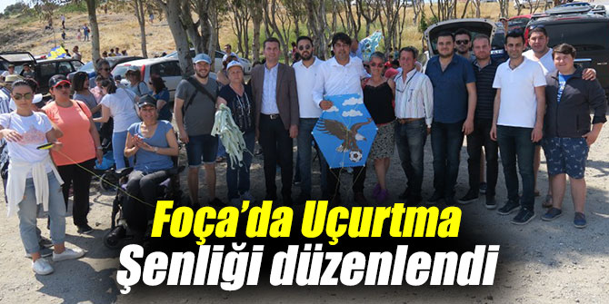 FOÇA’DA UÇURTMA ŞENLİĞİ DÜZENLENDİ