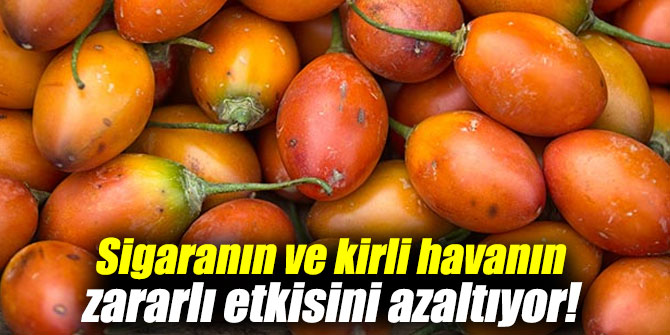 Bu meyve sigaranın ve kirli havanın zararlı etkisini azaltıyor!