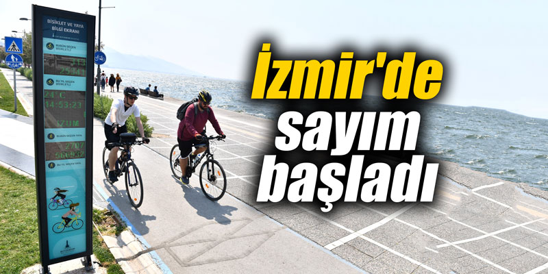 İzmir'de sayım başladı