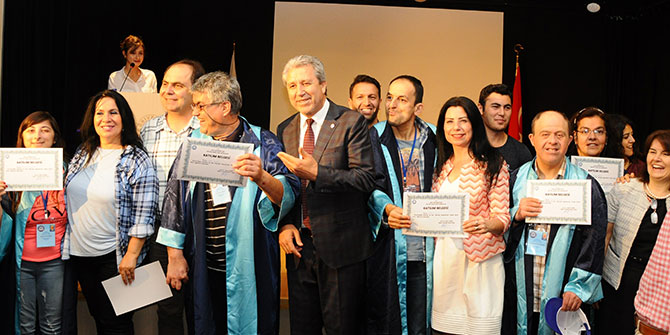 Zihinsel engelli öğrenciler üniversiteli oldu