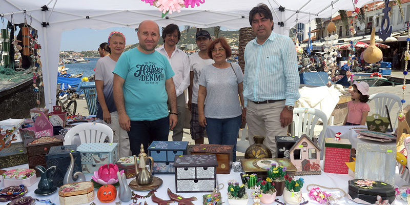 Özel eserler beğeniye sunuldu