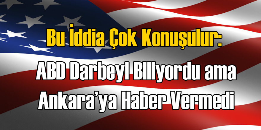 Rusya ABD'nin Darbeden Haberi Olduğunu Öne Sürdü