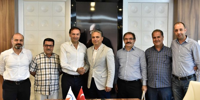 Dadaşlardan Başkan Ümit Uysal’a ziyaret