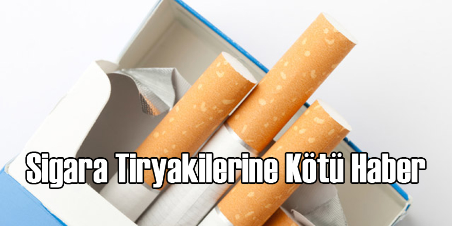 Sigara İçicilerine Kötü Haber