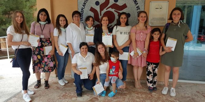 Tedavi gören çocuklar Ramazan Bayramı’nı erken kutladı