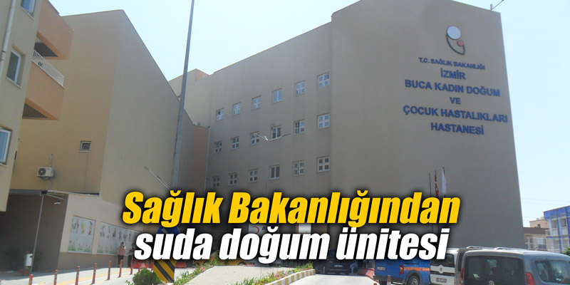 Sağlık Bakanlığından suda doğum ünitesi