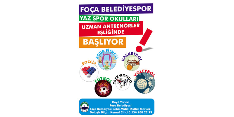 YAZ TATİLİ, SPOR OKULLARIYLA DAHA GÜZEL