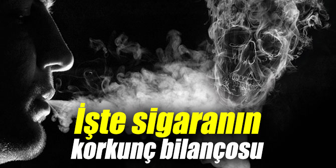 İşte sigaranın korkunç bilançosu