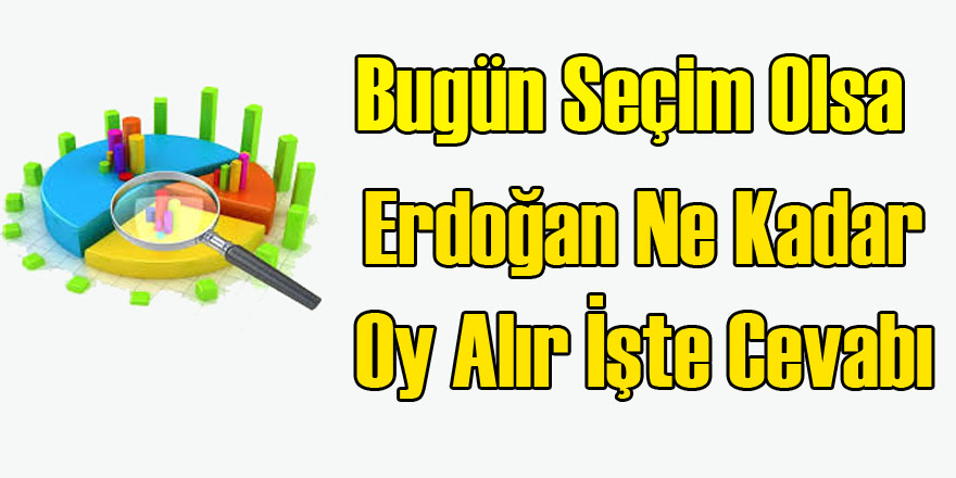 Bugün Seçim Olsa Erdoğan Yüzde Kaç Alır?