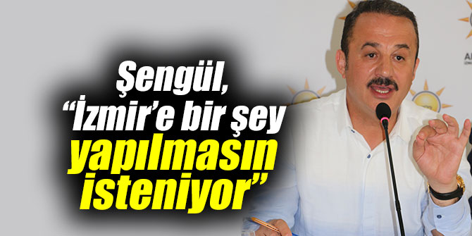 AK Partili Şengül’den ‘Körfez Geçişi’ çıkışı: “İzmir’e bir şey yapılmasın isteniyor”
