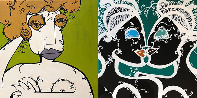 “Divane” isimli sergi Galeri Eksen’de