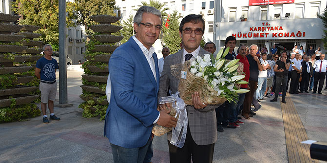 Kaymakam Yücel  gözyaşları ile uğurlandı