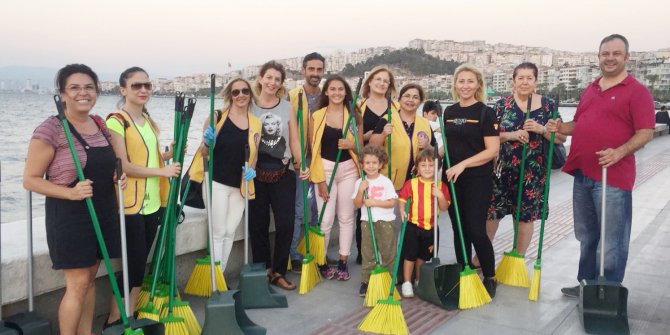 Çevre için gönüllü oldular