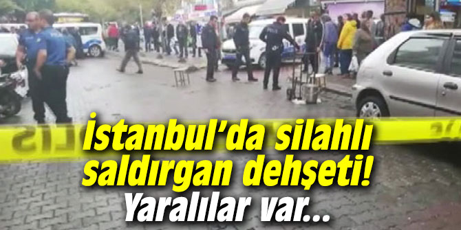 Silahlı saldırgan dehşeti! Yaralılar var...