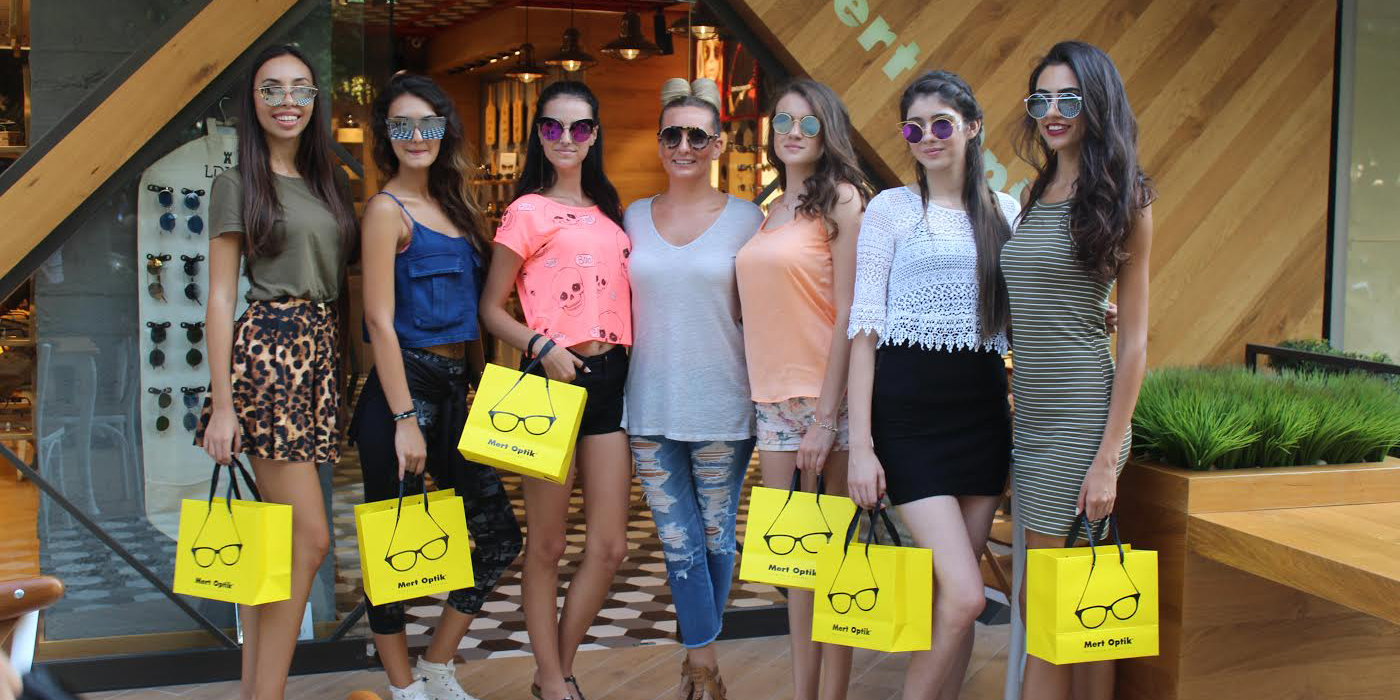 Güzeller Mert Optik'i ziyaret etti