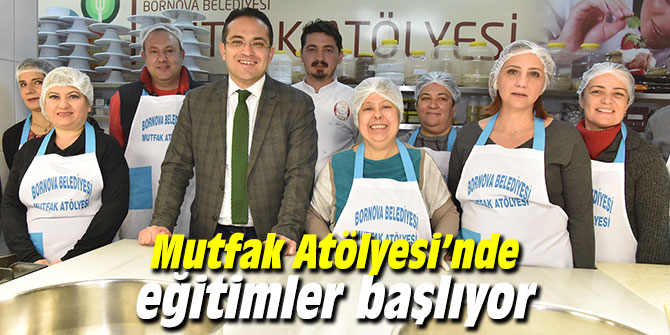 Mutfak Atölyesi’nde eğitimler başlıyor