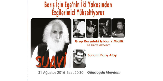 Barış Şarkıları Gündoğdu'dan Yükselecek