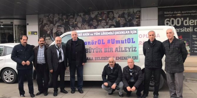 Öykü için donör oldular