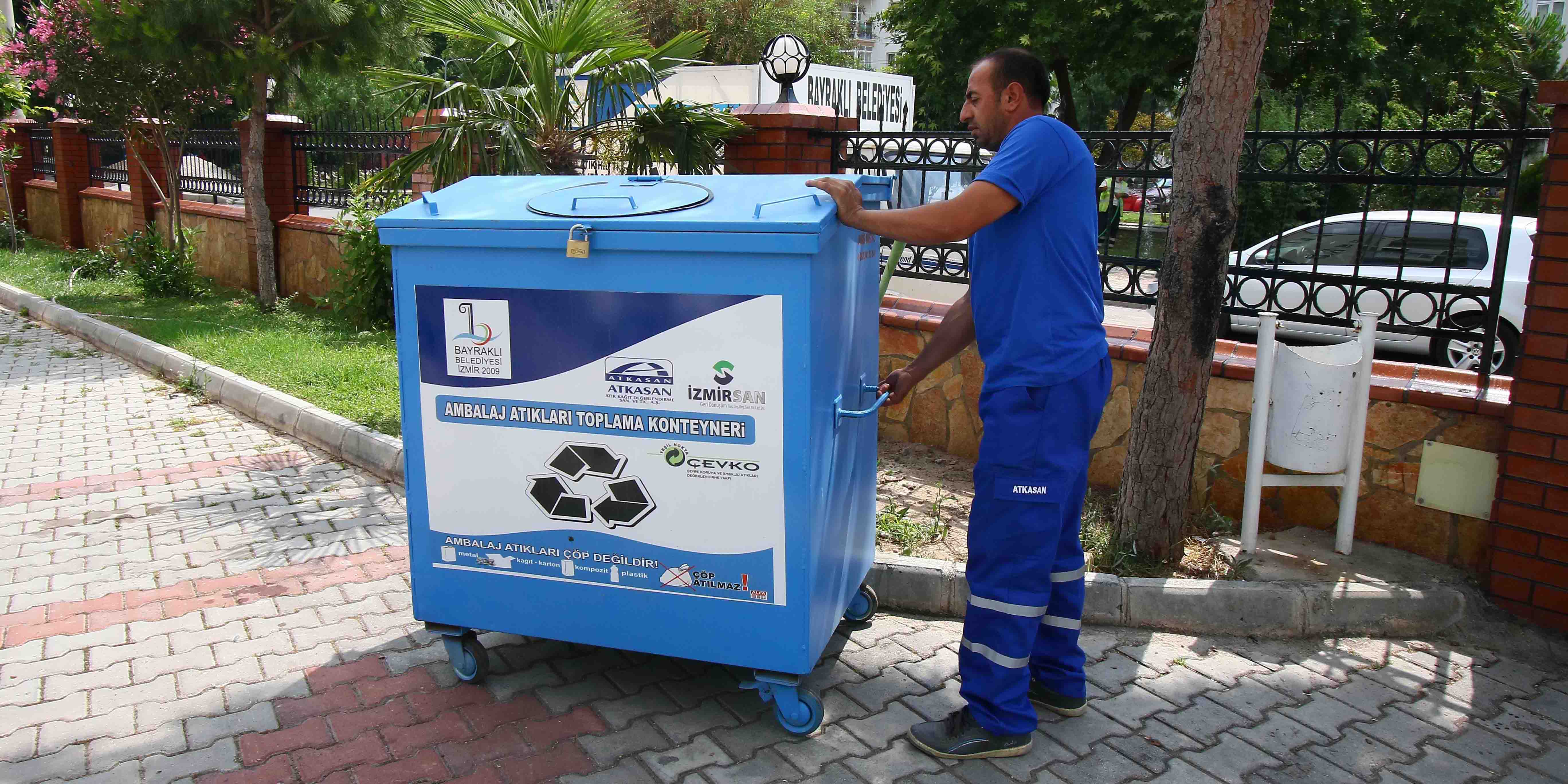 3 ton 398 kilogram atık toplandı