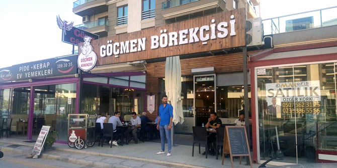 Göçmen Börekçisi’nden İzmir’de yeni şube