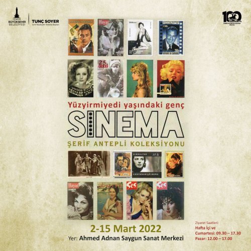 Şerif Antepli’nin sinema birikimleri sanatseverlerle