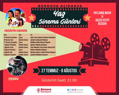 Bornova'da İzmir Film Festivali'nin gösterimine büyük ilgi