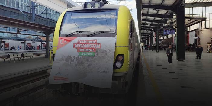 AFAD'tan Afganistan'a yardım eli: 24.İyilik Treni yola çıktı