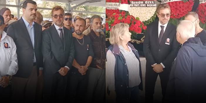 Oyuncu Engin Altan Düzyatan'ın babası İzmir’de son yolculuğuna uğurlandı