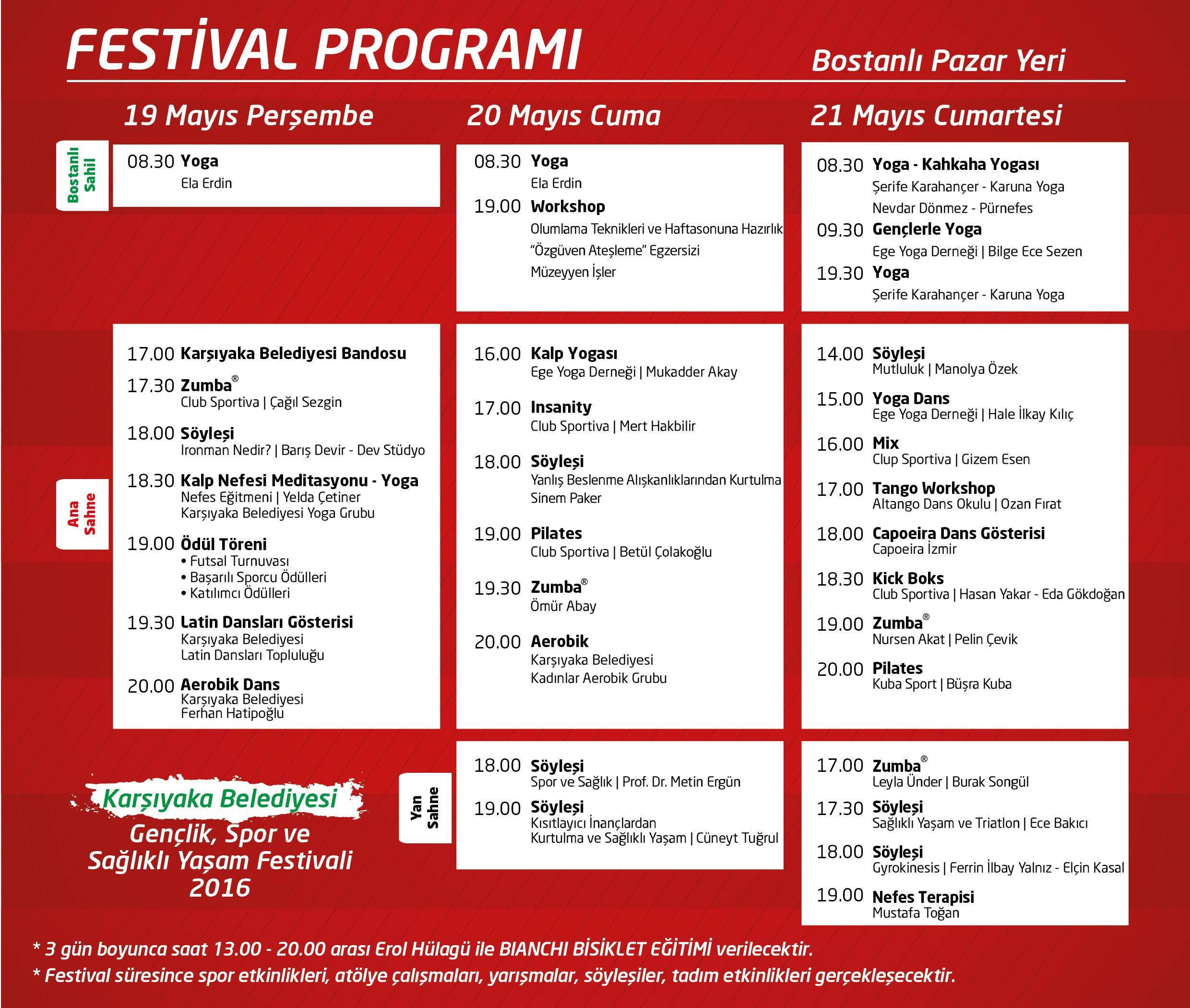 FESTİVAL PROGRAM